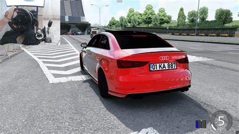 Audi S Driving In Traffic Assetto Corsa Thrustmaster Tx Youtube