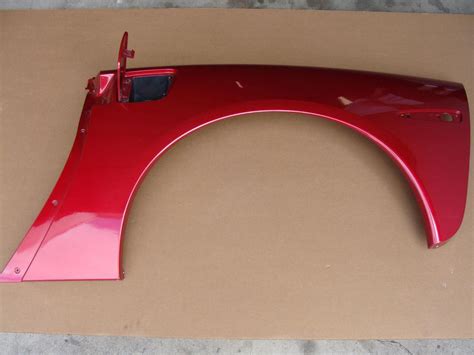 05 13 C6 Corvette Coupe Rear Quarter Panel Magnetic Red Lh Driver Side