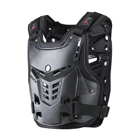 Motorcycle Motorbike Motocross Chest Back Protector Armour Vest Racing Protective Body Guard