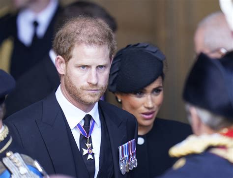 Prince Harry Meghan Markle Uninvited To Pre Funeral Reception