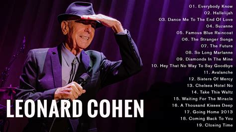 Leonard Cohen Greatest Hits Collection The Best Of Leonard Cohen Full