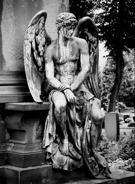 mortem æternam Angel statues Angel art Angel sculpture