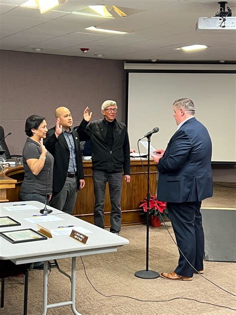 City Swears In New Councilmembers Selects Mayor And Vice Mayor City