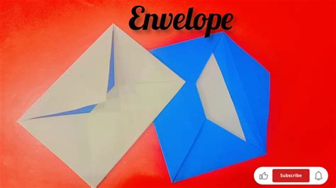 How To Make Paper Envelopepaper Envelope Without Glue Scissor And