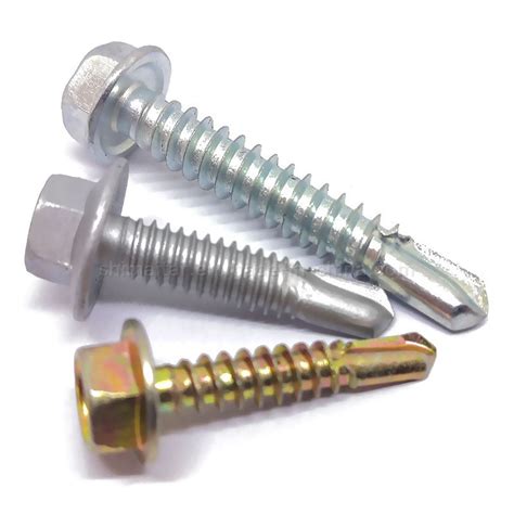 Metal Steel Roofing Screw Washers Hex Head Self Drilling Screw China