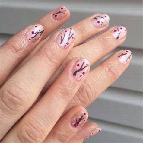20 Cherry Blossom Nail Art Designs Ideas Design Trends Premium