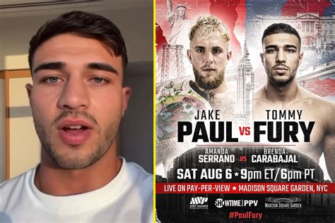 Jake Paul Vs Tommy Fury In Major Doubt As Tommy Is Denied Entry Into Usa By Homeland Security