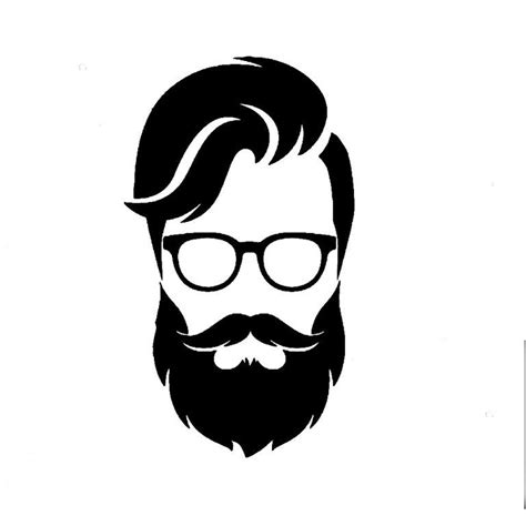 Vector Face Logo Design Crazytips Beard Logo Design Bike Logos