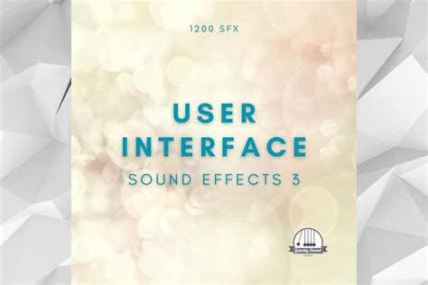 User Interface Sound Effects 3 음향 효과음 Unity Asset Store