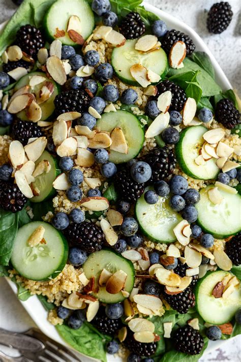 Spinach Blueberry Salad