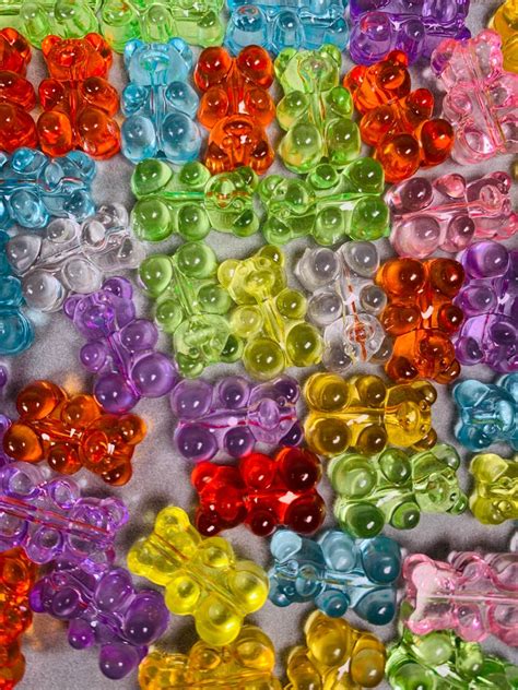 gummy bear beads for necklace 💞🧸 in 2022 diy jewelry unique beads