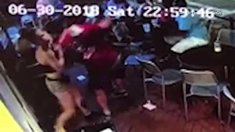 waitress throws down customer after he appears to grope her youtube