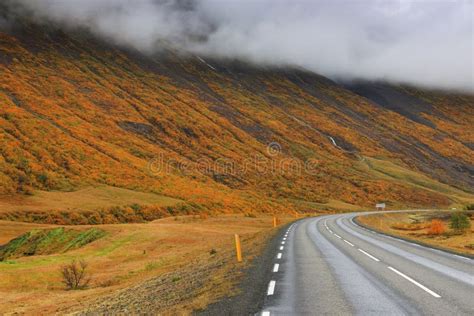 Ring Road Route 1 Or Hringvegur Iceland Stock Image Image Of