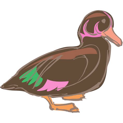 Stylized Duck Art PNG, SVG Clip art for Web - Download ...