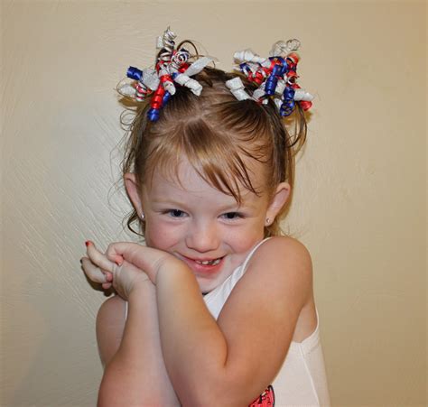 Hairstyles For Girls The Wright Hair 4th Of July Fun Toddler