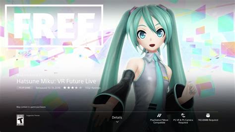 How To Get Hatsune Miku Vr Future Live For Free On Ps4 Playstation