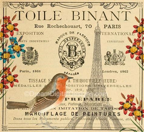 Printable French Decor Vintage Paris Download Printable Art French