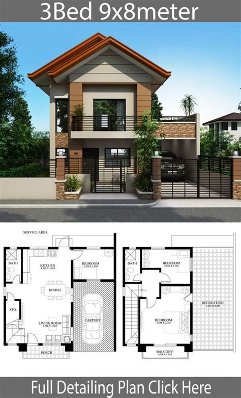 Best Low Cost 2 Storey Pinoy House For 2022 100 Sqm Alg Designs 40