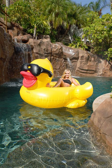 Game™ Giant Inflatable Riding Derby Duck