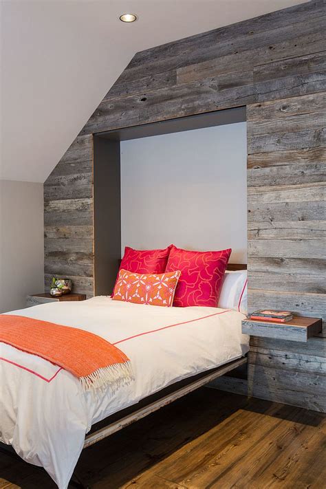 25 Awesome Bedrooms With Reclaimed Wood Walls