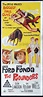 THE ROUNDERS Original Daybill Movie Poster Glenn Ford Henry Fonda ...