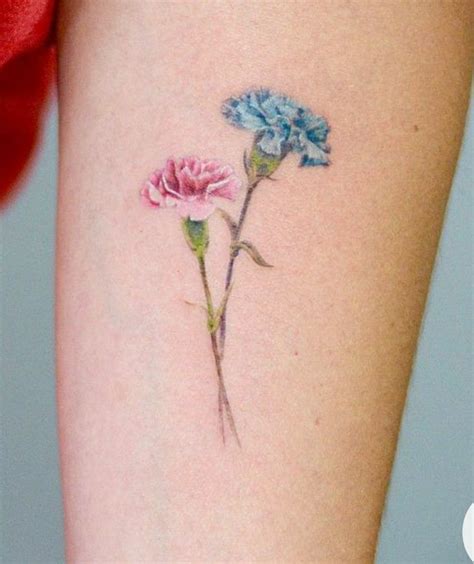Carnations Tattoo Carnation Tattoo Purple Tattoos Carnation Flower