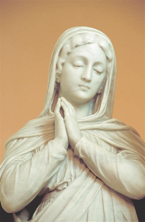 Virgin Mary Statue Sculpture By Colin Radford