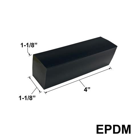 Epdm Setting Blocks 4 X 1 1 8 X 1 1 8 Grey Goat Supply Ltd