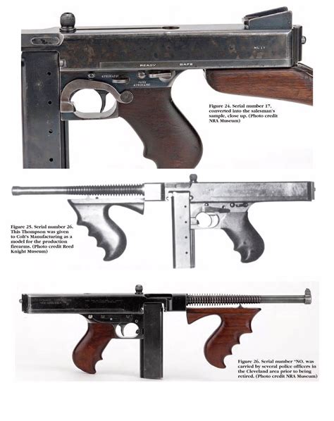 The Thompson Submachine Gun Model Of 1919 Популярное оружие
