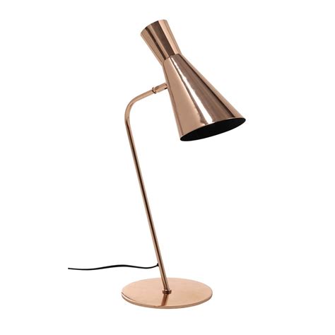 Harris Copper Metal Desk Lamp H 61cm Maisons Du Monde
