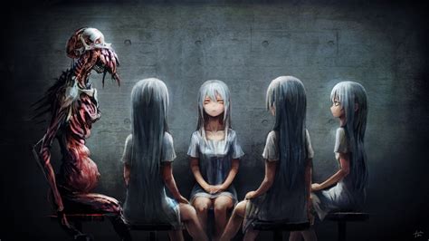 Download Creepy Dark Anime Original Dark Anime Hd Wallpaper