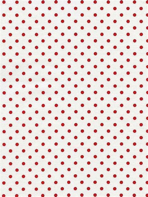 100 Cotton Polka Dots C1820 CHRY Red Polka Dot For Timeless Treasures