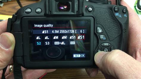 How To Set Image Quality On Your Canon Dslr Youtube