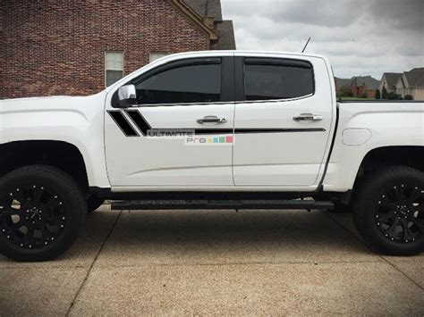 Graphic Sticker Door Kit Gmc Canyon Decals 2014 Present