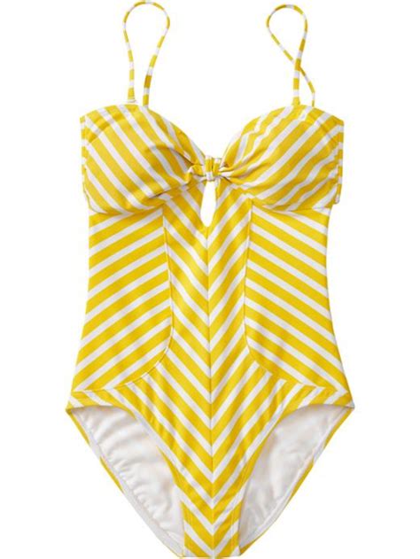 Pin By Kristine Mills On Fashion Swim Wear Yellow Swimsuits Yellow