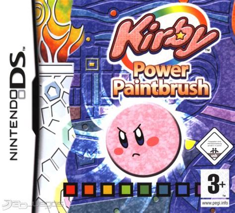 Carátula Oficial De Kirby Power Paintbrush Ds 3djuegos