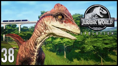 Jurassic World Evolution 38 Dinosaur Rampage Youtube