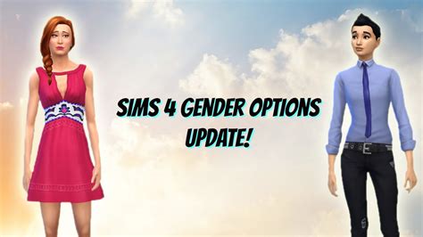 Sims 4 Gender Options Update Youtube