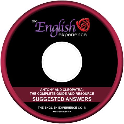 antony and cleopatra suggested answers disc english experience