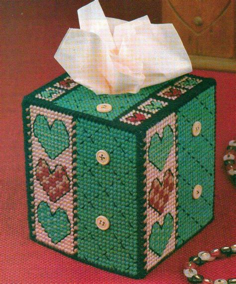 Pin By Everything Craftique On Plastic Canvas Tissue Boxes Plastic