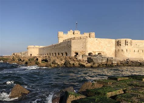 Citadel Of Qaitbay Citadel Alexandria Egypt Qaitbay Fort Alexandria
