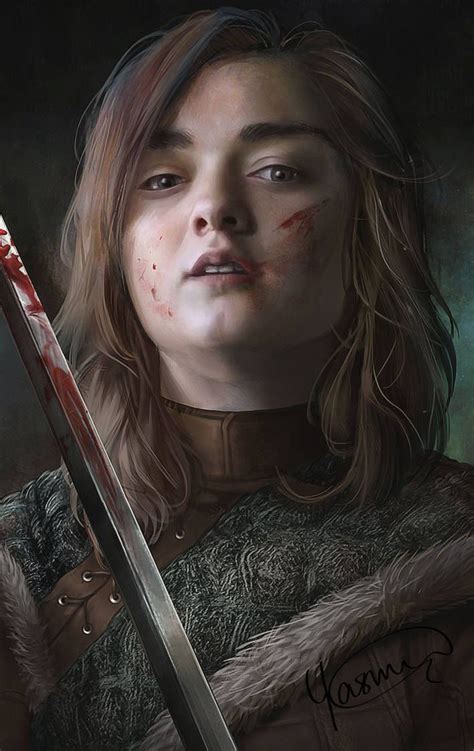 arya stark by yasmine arts on deviantart arya stark wallpaper arya stark arya stark art