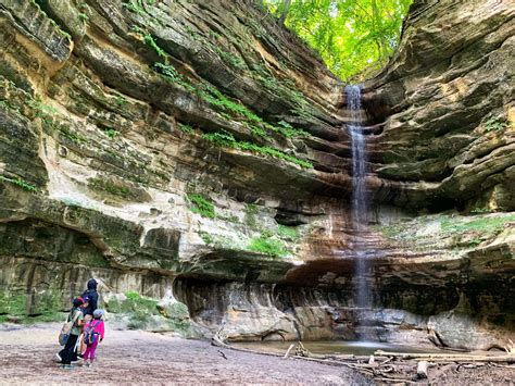 Starved Rock St Louis Canyon Waterfall O The Places We Go