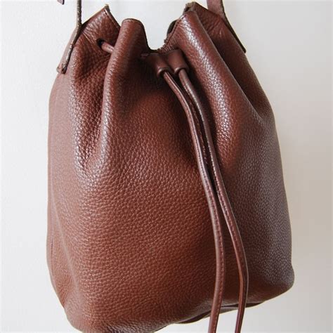 Leather Drawstring Bag | All Fashion Bags