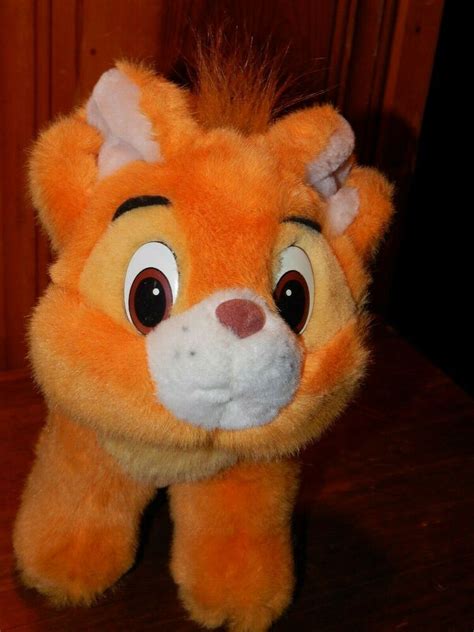 Oliver And Company 10 Plush Kitten Kitty Cat 1988 Vtg Disneyland Disney