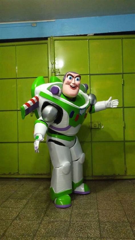 Buzz Lightyear Mascot Costume Cartoon Costume For Sale Etsy Easy