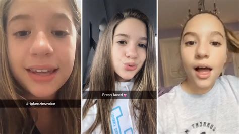 Mackenzie Ziegler No Makeup On Snapchat Full Video Youtube