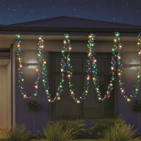 720 Led Cluster Multicolour Outdoor Christmas Lights 104m Long Strand