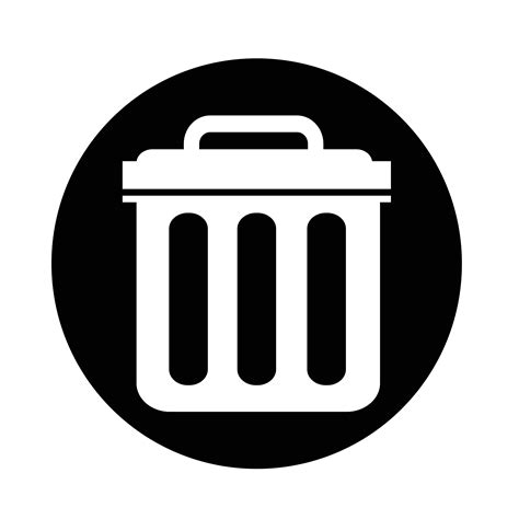 Trash Can Icon 567567 Vector Art At Vecteezy