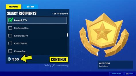 How To Gift Battle Pass With Vbucks Quick Guide